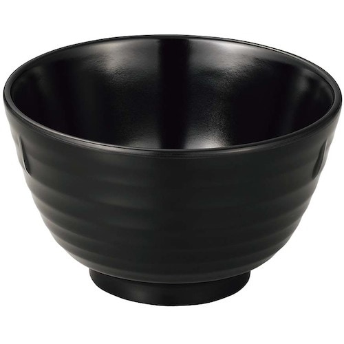 EBM メラミン 和食器 湯呑 BL−7 黒