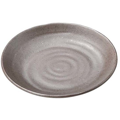 EBM マイン メラミンウェア 丸皿 茶 15cm