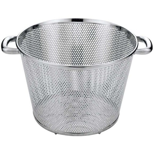 EBM UK 18−8 パンチング深型揚げざる パ