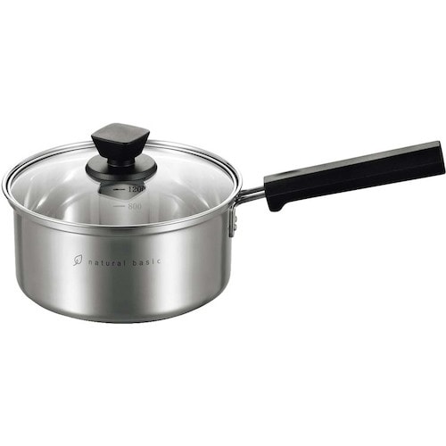 EBM 18−8 ナチュラルベーシック 深型片手鍋