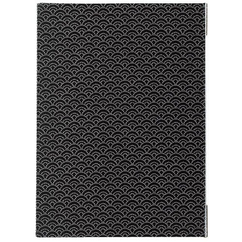 EBM えいむ PP布地メニューブック(大)ブラッ