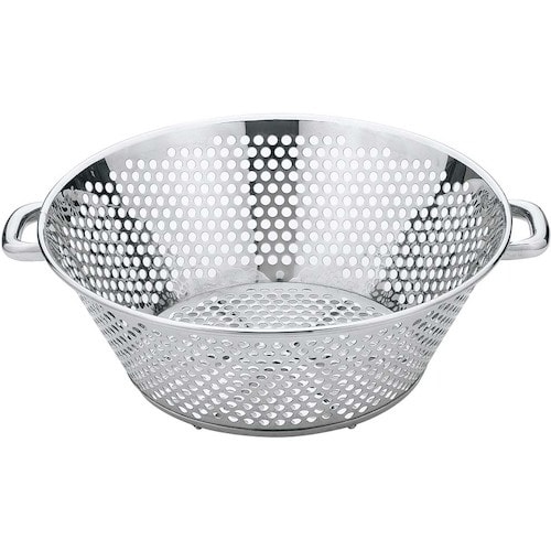 EBM UK 18−8 パンチング 平底揚げざる