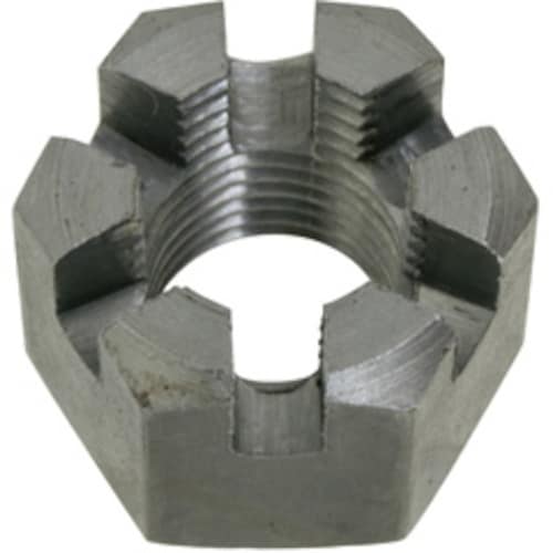 SUNCO 三価ホワイト 溝付きナット(高形(1種