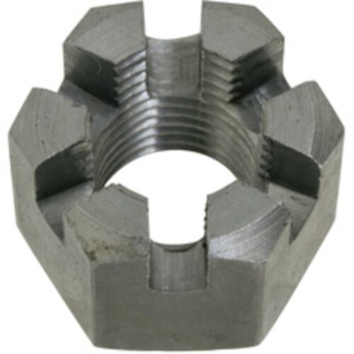 SUNCO 三価ホワイト 溝付きナット(高形(1種