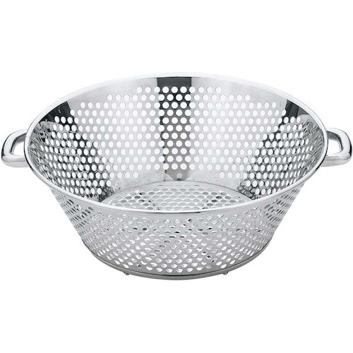 EBM UK 18−8 パンチング 平底揚げざる