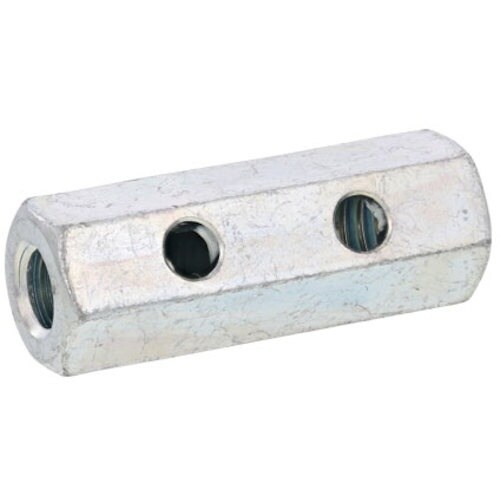 SUNCO 三価ホワイト 横穴付き異径高ナット B