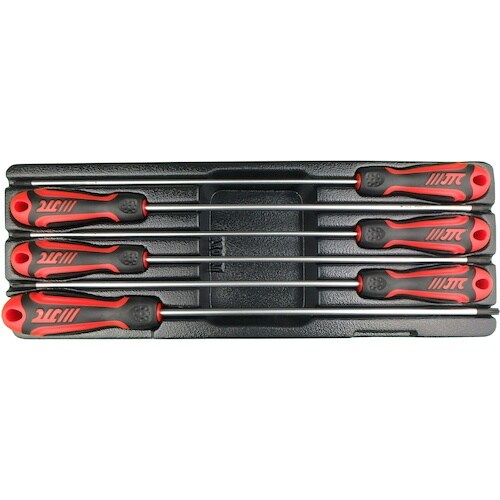 JTC 6PCS ロングシャフトスクリュードライバ