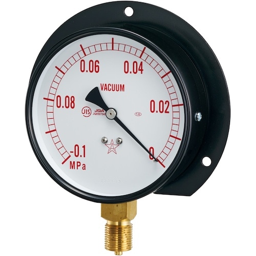 右下 一般耐振用真空計(成績書・トレーサビリティ体