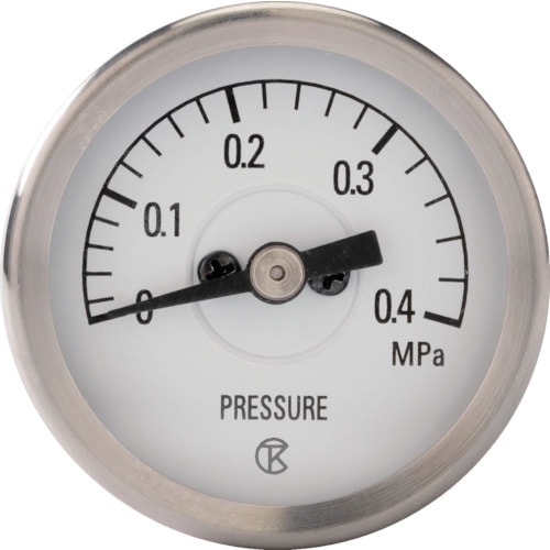 高島 小型圧力計(A枠立型・φ30)圧力レンジ0.
