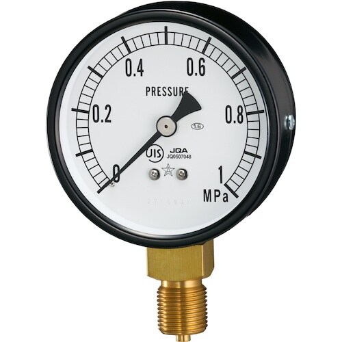 右下 一般圧力計(成績書・トレーサビリティ体系図付