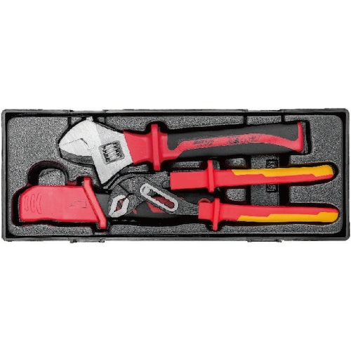 JTC 3PCS 絶縁ナイフ&レンチセット