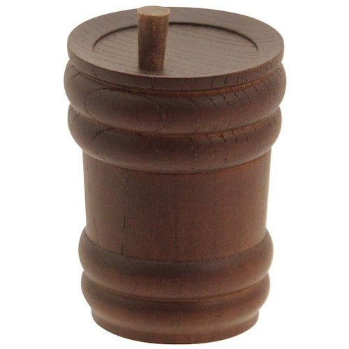 EBM 樽型七味入れ ブラウン