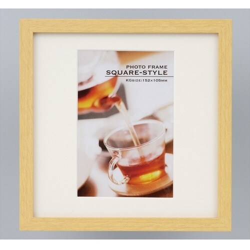 ナカバヤシ 木製スクエアフレーム/KG/ナチュラル