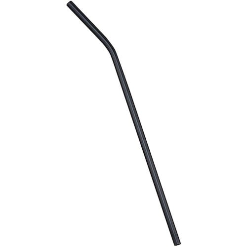 EBM カラール アルミストロー(曲り)ブラック