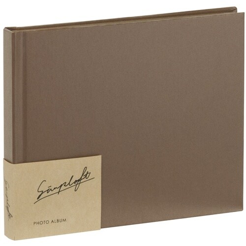 ナカバヤシ シンプラフト/ブック式フリーアルバム/