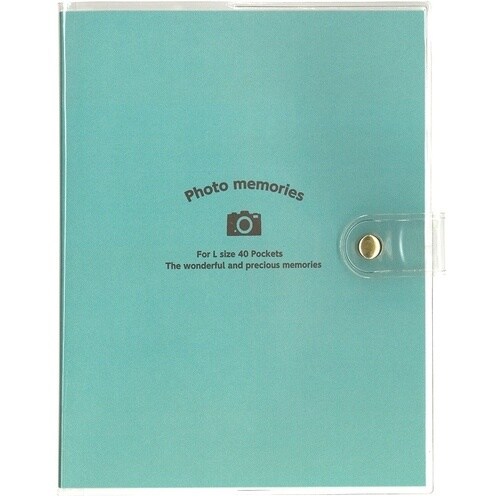 ナカバヤシ カバーポケットアルバム L401 ブル