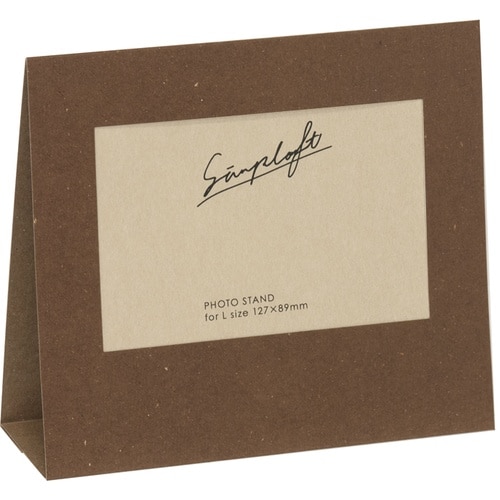ナカバヤシ シンプラフト/フォトスタンド3枚組/L