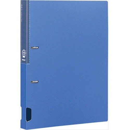 ナカバヤシ DリングファイルA4S型/ブル−