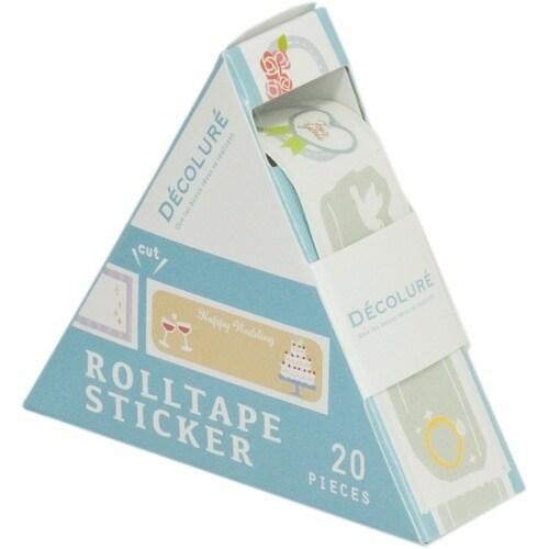 ナカバヤシ ロールテープステッカー ウェディング