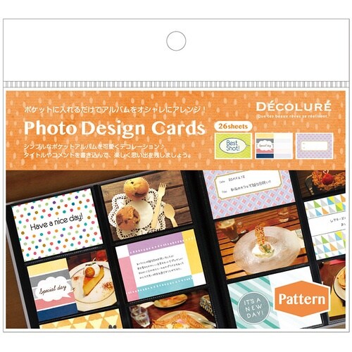 ナカバヤシ デコルーレ フォトデザインカード パタ