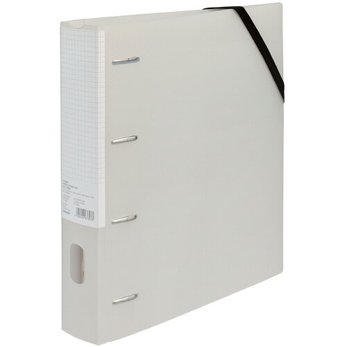 ナカバヤシ どっさり個別Dリングファイル 4穴 A