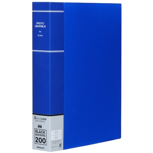 ナカバヤシ フォトグラフィリア2L判2段200P/