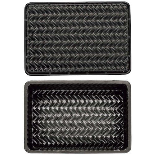 EBM アジロ弁当 大(50枚入)本体・蓋セット