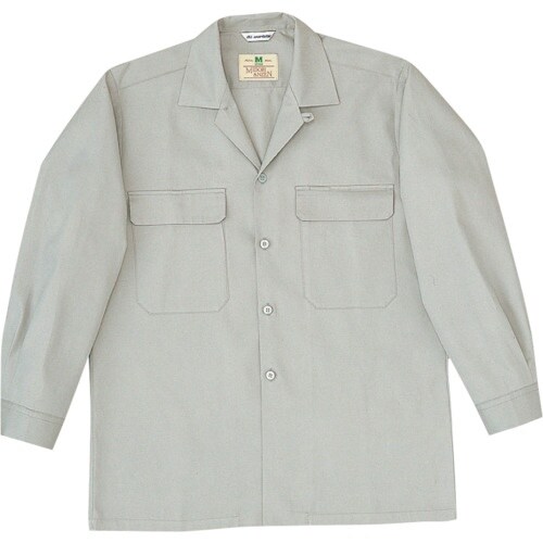 ミドリ安全 綿100% 男子長袖シャツ MS201