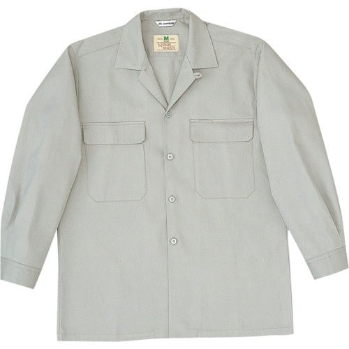 ミドリ安全 綿100% 男子長袖シャツ MS201