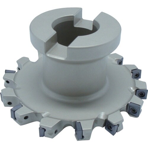 イスカル ヘリクアッド チップ交換式スロッター F