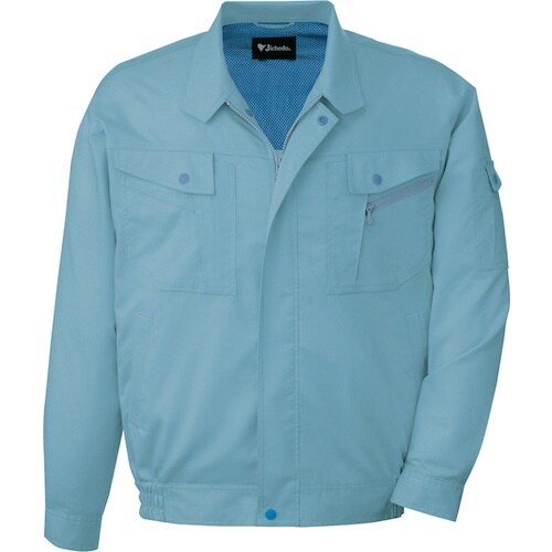 自重堂 ブルゾン スモークブルー LL