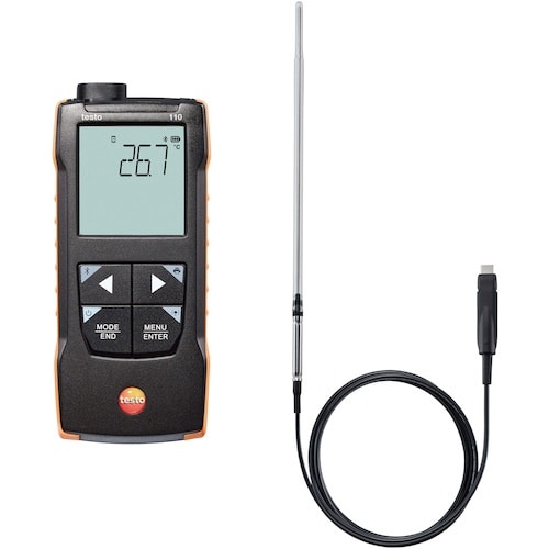 TESTO testo 110 ラボ用温度計セット