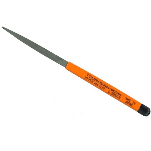 ツボサン 組ヤスリ 12本型 先細 油目 単品