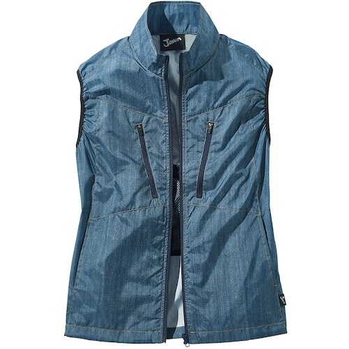 自重堂 空調服ベストインディゴ