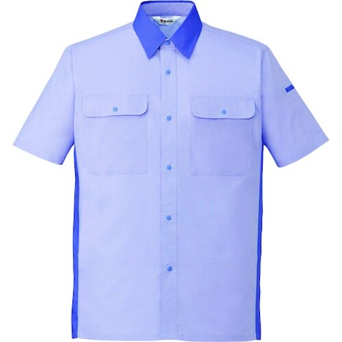 自重堂 シャツ ラベンダー S