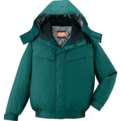 自重堂 ブルゾングリ−ン L