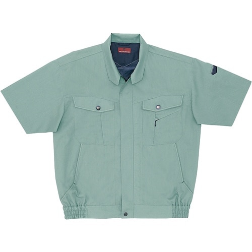 自重堂 ブルゾンスプレ− グリ−ン LL