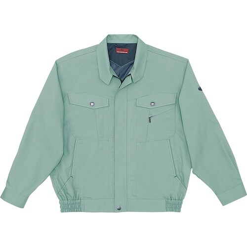 自重堂 ブルゾンスプレ− グリ−ン LL