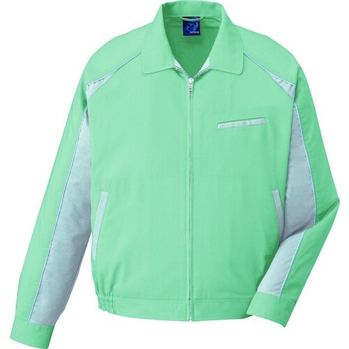 自重堂 ブルゾンスモ−ク グリ−ン LL