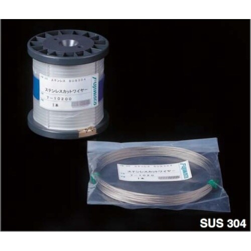 ふじわら ステンレスカットワイヤロープ Φ1.5×