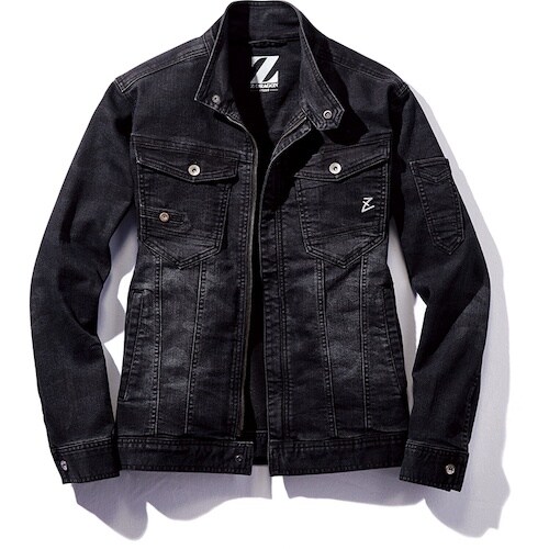 自重堂 ブルゾン ブラックカモフラ LL