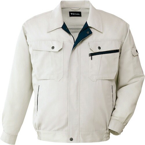 自重堂 ブルゾン シルバー LL