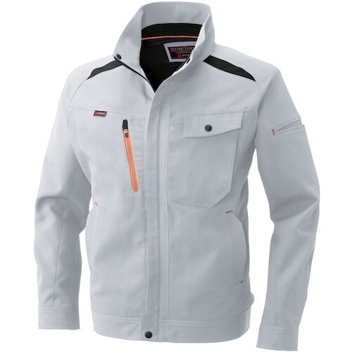 SOWA 743 長袖ブルゾン シルバーグレー 3