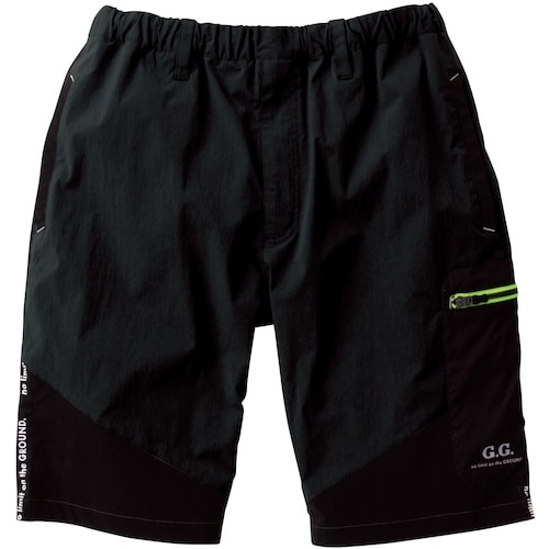 G.G. 0388−07 ハーフパンツ ブラック