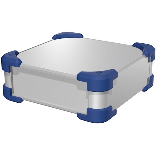 タカチ コーナーガード付アルミケース