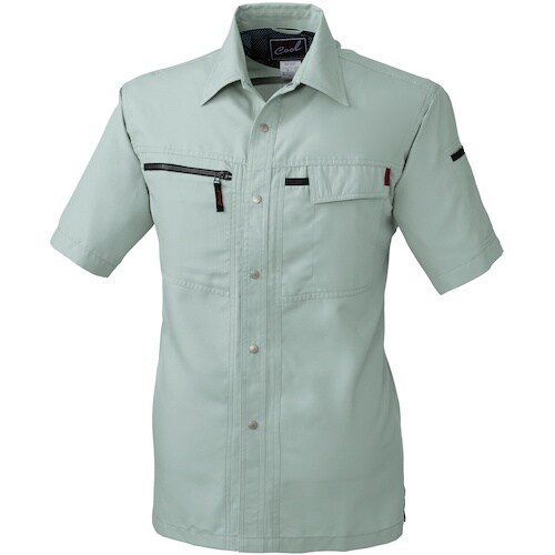 桑和 937 半袖シャツ モスグリーン 3L