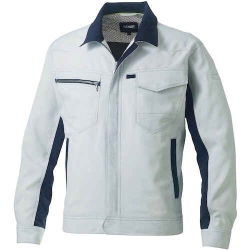 SOWA 962 長袖ブルゾン シルバーグレー 3