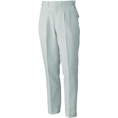 桑和 939 ツータックスラックス シルバーグレー