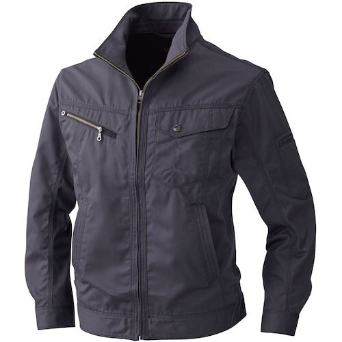 SOWA 3223 長袖ブルゾン チャコールグレー