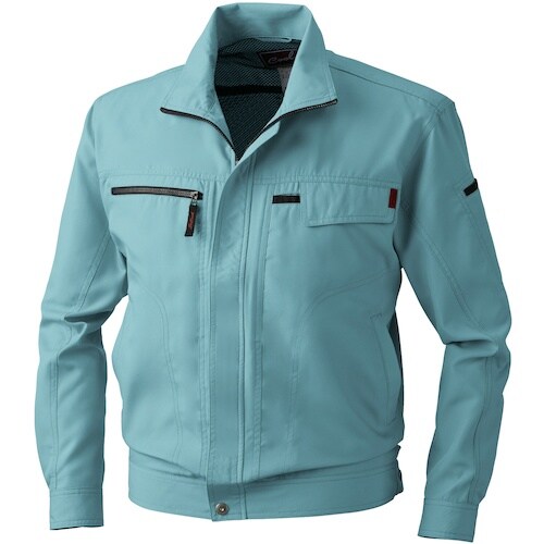 桑和 933 長袖ブルゾン オーシャングリーン M